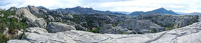 Stairways panorama